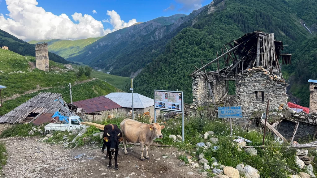 Sabbatical travel in Ushguli, Georgia for burnout recovery, career pause, and redefining success.