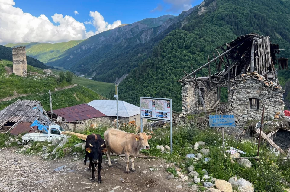 Sabbatical travel in Ushguli, Georgia for burnout recovery, career pause, and redefining success.